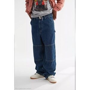 Urban Outfitters BDG Mega Baggy Oversized Utility Baggy Fit Barrel Jeans Size XL